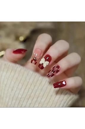 ناخن مصنوعی و اکسسوری قرمز NAİLS - کد 865310765