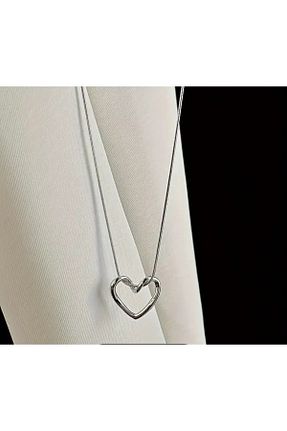 گردنبند جواهر زنانه روکش نقره Butik - کد 865321333