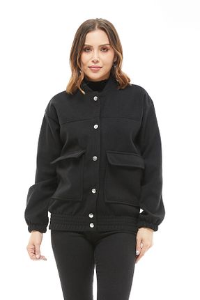 کت مشکی زنانه Bomber MODA - کد 865331535