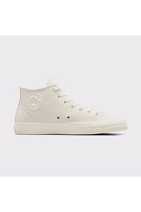 کفش اسنیکر بژ زنانه بند دار Converse - کد 865340235