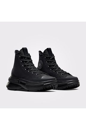 کفش اسنیکر مشکی زنانه بند دار Converse - کد 865338664