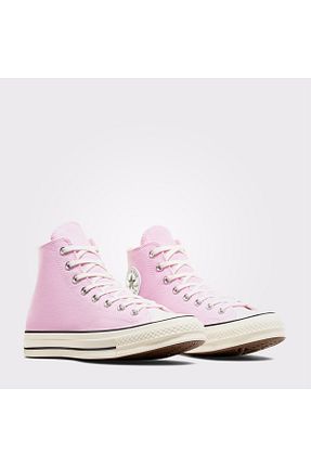 کفش اسنیکر صورتی زنانه بند دار Converse - کد 865336123