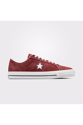 کفش اسنیکر زرشکی زنانه بند دار Converse - کد 865336040