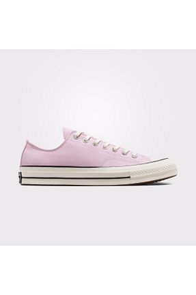 کفش اسنیکر صورتی زنانه بند دار Converse - کد 865336145
