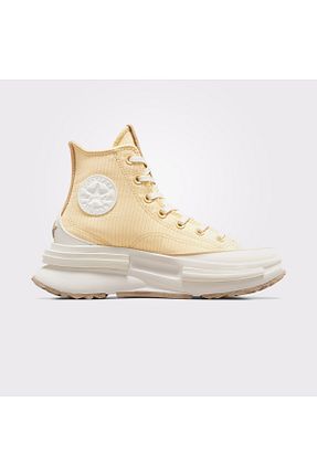کفش اسنیکر بژ زنانه بند دار Converse - کد 865338844