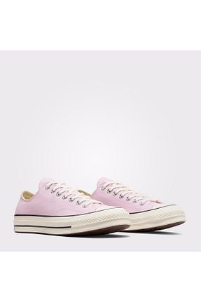 کفش اسنیکر صورتی زنانه بند دار Converse - کد 865336145
