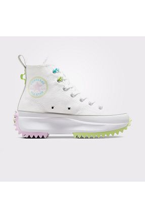 کفش اسنیکر سفید زنانه بند دار Converse - کد 865336005
