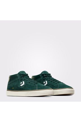 کفش اسنیکر سبز زنانه بند دار Converse - کد 865340188
