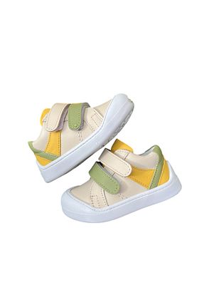 کفش کژوال بژ بچه گانه چرم خالص NİNO BEBE - کد 776134174