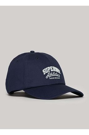 کلاه سرمه ای مردانه پنبه ای SUPERDRY - کد 865349812