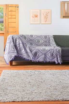 کاور مبل بنفش پنبه ای Rell Home - کد 857122381