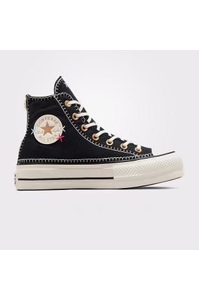 کفش اسنیکر مشکی زنانه بند دار Converse - کد 865341451