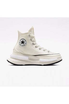 کفش اسنیکر بژ زنانه بند دار Converse - کد 865354193