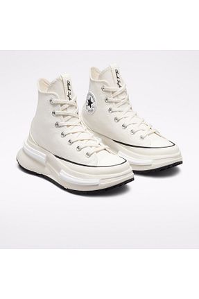 کفش اسنیکر بژ زنانه بند دار Converse - کد 865354193