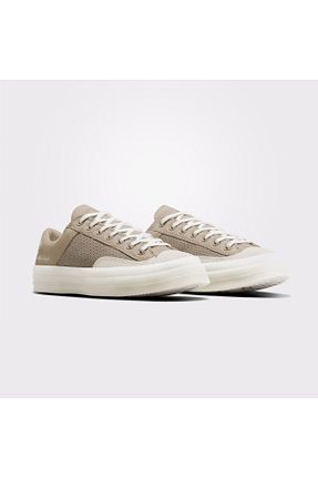 کفش اسنیکر بژ زنانه بند دار Converse - کد 865356454