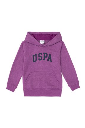 سوئیشرت بنفش بچه گانه ساده U.S. Polo Assn. - کد 865434942