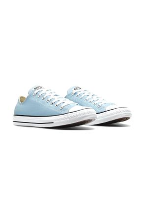 کفش اسنیکر آبی زنانه بند دار Converse - کد 852313415