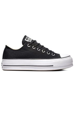 کفش اسنیکر مشکی زنانه بند دار Converse - کد 6579733