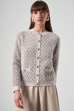 رویه حجاب قهوه ای زنانه مخلوط پلی استر Lale Butik - کد 865442756