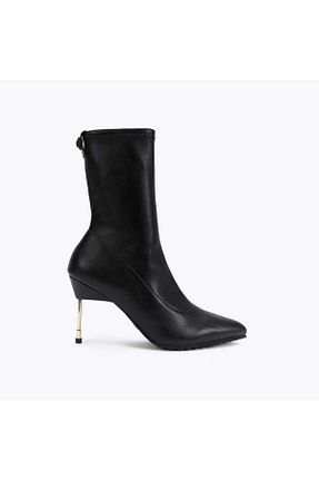 بوت / نیم بوت مشکی زنانه پاشنه نازک Kurt Geiger - کد 865430198