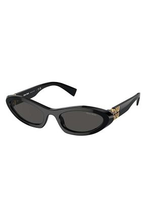 عینک آفتابی مشکی زنانه UV400 Miu Miu - کد 865542077