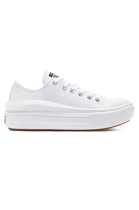 کفش اسنیکر سفید زنانه بند دار Converse - کد 75611400