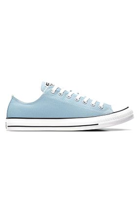 کفش اسنیکر آبی زنانه بند دار Converse - کد 852313415
