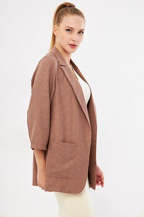 کت قهوه ای زنانه رگولار armonika - کد 865443929