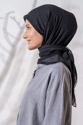 روسری مشکی پلی استر JAWEL - کد 865446981