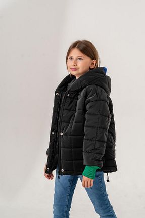 کاپشن مشکی بچه گانه رگولار GİYİCEM - کد 865454215