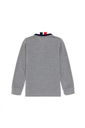 سوئیشرت طوسی بچه گانه ساده U.S. Polo Assn. - کد 865451313