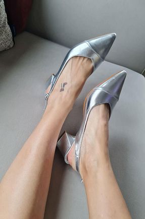 کفش کلاسیک زنانه چرم خالص TOPUKLA - کد 865448827