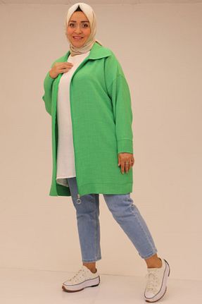 کلاه و ابایا سبز زنانه پلی استر eslamood - کد 838291462