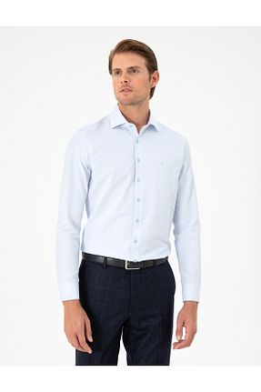 پیراهن آبی مردانه اسلیم فیت Pierre Cardin - کد 865464320