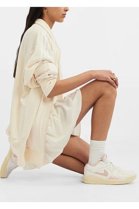 کفش اسنیکر سفید زنانه بند دار Nike - کد 865473419