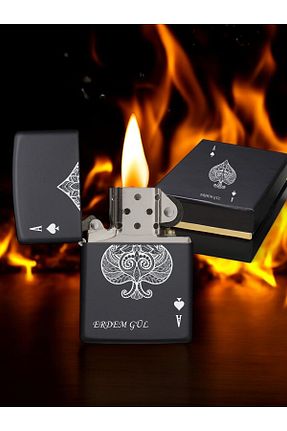 فندک کمپ مشکی LAZZERS HEDİYELİK - کد 865478412