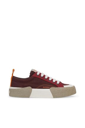 کفش اسنیکر زرشکی زنانه بند دار Superga - کد 859510424