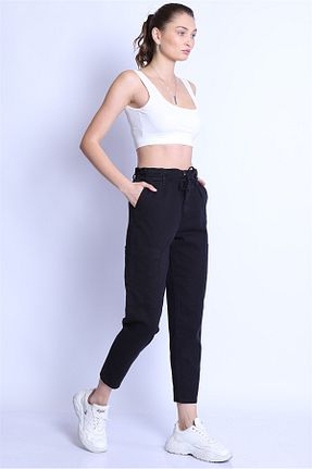 شلوار جین مشکی زنانه پاچه تنگ Twister Jeans - کد 199067325