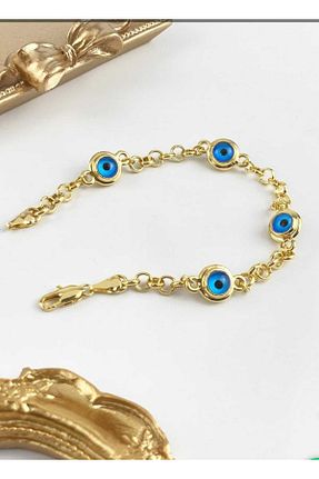دستبند استیل (فولاد) طلائی زنانه استیل (فولاد) tiwil takı aksesuar - کد 865495417