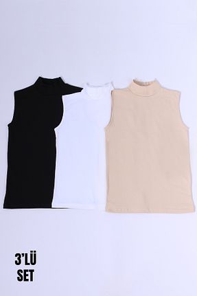 رکابی مشکی زنانه بدون آستین par lingerie pl - کد 860603410