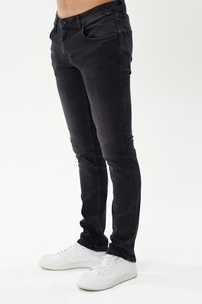 شلوار جین مشکی مردانه پاچه ساده Twister Jeans - کد 865508325