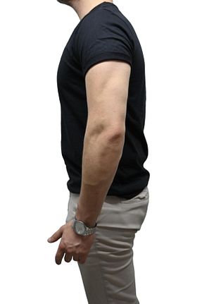 تیشرت مشکی مردانه رگولار HUF - کد 865511268