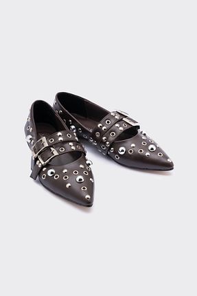 بابت قهوه ای زنانه چرم مصنوعی SHOEMARK - کد 865531847
