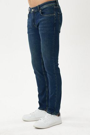 شلوار جین آبی مردانه پاچه ساده Twister Jeans - کد 865508681