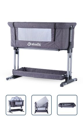 گهواره طوسی پارچه ای baby storch designed for your baby - کد 845599665