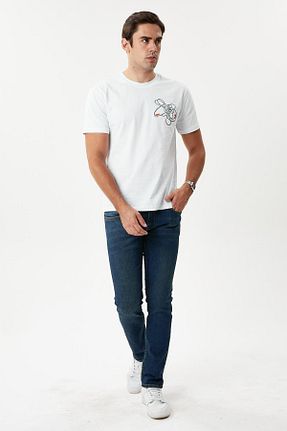 شلوار جین آبی مردانه پاچه ساده Twister Jeans - کد 865508681