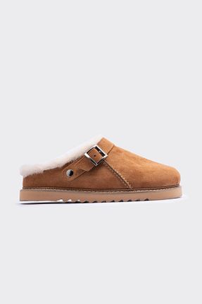 صندل قهوه ای زنانه پاشنه پلتفرم SHOEMARK - کد 865532977
