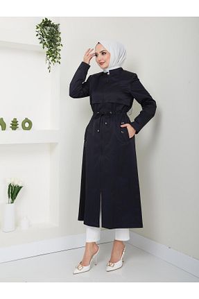 کلاه و ابایا مشکی زنانه پنبه ای Doque - کد 817832130