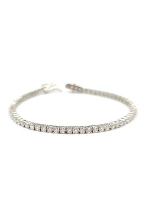 دستبند نقره مشکی زنانه 925 عیار Güler Yüzlü Silver - کد 370494238