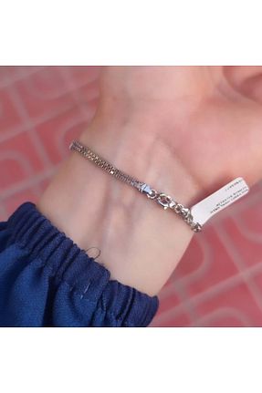 دستبند نقره طوسی زنانه 925 عیار Güler Yüzlü Silver - کد 757327116